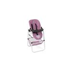 Chaise haute pour poupes jean rose