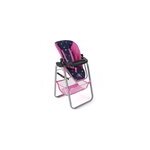 Chaise haute pour poupes papillon