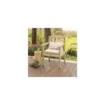Chaise de jardin bois vert