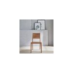 Chaise moderne en bois de teck