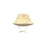 Chapeau r�versible anti - uv bou�e jaune p�le (3 - 6 mois)
