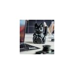 Chat japonais porte bonheur maneki neko noir mat