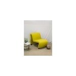 Chauffeuse verte en tissu n�61