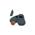 Chaussons chauffants, graines lin, polaire, 41 - 45, micro - ondes