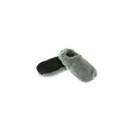 Chaussons chauffants gris