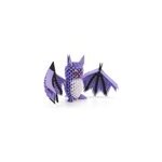 Chauve - souris en origami 3d - taille l