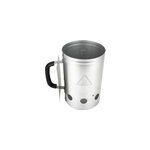 Chemin�e d'allumage pour charbon de bois