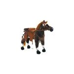 Cheval cow - boy debout avec son - capacit