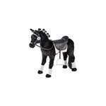 Cheval de dressage en peluche  monter a