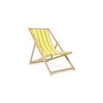 Chilienne matelass�e jaune dolce vita made in france bois certifi� fsc ;