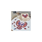 La chouette somptueuse puzzle bois, c b