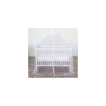 Ciel de lit moustiquaire universel blanc