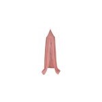 Ciel de lit rose 250 cm