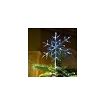 Cimier flocon de neige lumineux pour sapin de nol