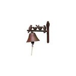 Cloche de porte en fonte oiseaux