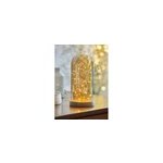 Cloche de verre et sa guirlande