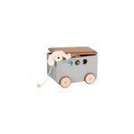 Coffre  roulettes jim gris
