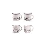 Coffret 4 mugs 35 cl friends