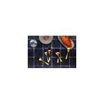 Coffret 6 petites cuill�res - gold