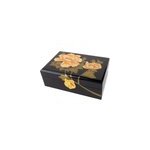 Coffret a bijoux laque - pivoine dorée Coffret a bijoux laque - pivoine dorée