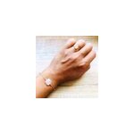 Coffret cadeau bague quartz rose