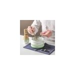 Coffret matcha artisanal � fond plat doudoune avec bec verseur