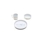 Coffret repas en porcelaine garden