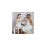 Coiffeuse enfant tabouret & miroir led