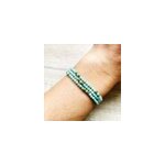 Collier 2 en 1 romy amazonite bleu vert