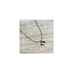 Collier ad�le aigue marine