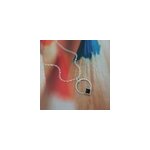 Collier en argent 925 et onyx noir