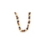 Collier pour bb en ambre  clip