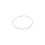 Collier blima en pierres jade blanc