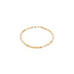 Collier blima en pierres jade jaune