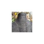 Collier chane boule carre