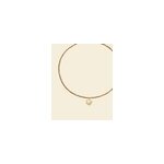 Collier fin pendentif cristal de roche Collier fin pendentif cristal de roche
