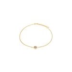 Collier hexalia en pierres labradorite