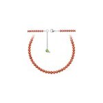 Collier jaspe rouge