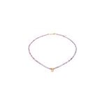 Collier lumia en pierres d'amthyste