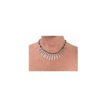 Collier de mariage noir touareg celebra