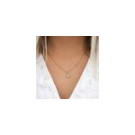 Collier mini pendentif pierre amazonite Collier mini pendentif pierre amazonite