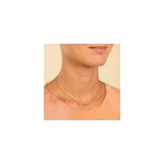 Collier mini rve pierres fines vertes