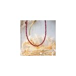 Collier mireille grenat