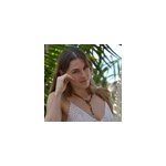 Collier multicolore et turquoise isia