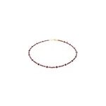 Collier paloma en pierres grenat