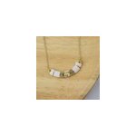 Collier de perles japonaises - jaune Collier de perles japonaises - jaune