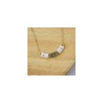 Collier de perles japonaises - vert Collier de perles japonaises - vert