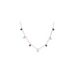 Collier pierres naturelles argent