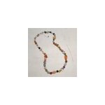 Collier pierres naturelles multicolores