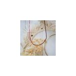 Collier prerna grenat